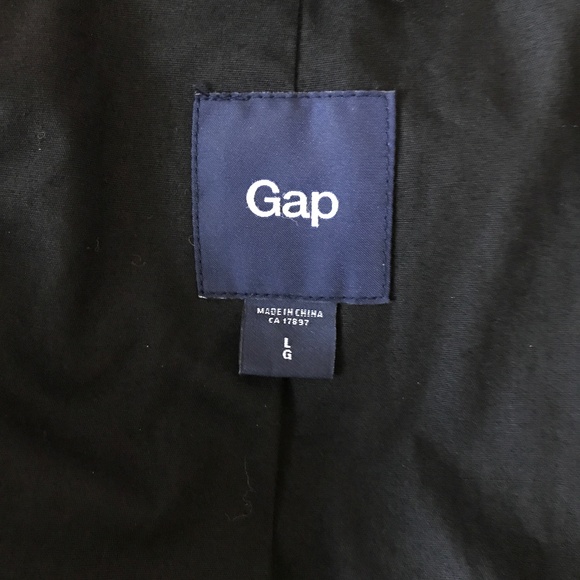 Gap - Grey Tweed Fitted Button up Jacket - Picture 8 of 10